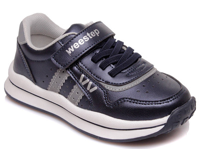 Buty sportowe, adidasy dziecięce na rzepy - WEESTEP R956563593, ciemnoniebieskie