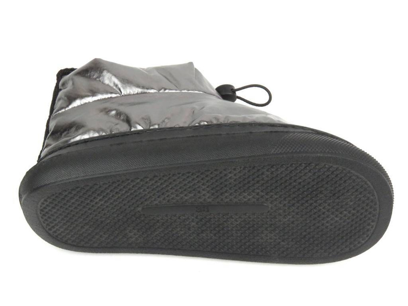 Eskimoski, mukluki, buty damskie - Venezia AND31, srebrne
