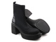 Czarne botki damskie na klocku - VENEZIA 843120600,