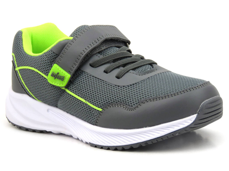 Sportowe buty młodzieżowe - BEFADO 516Y117, szare