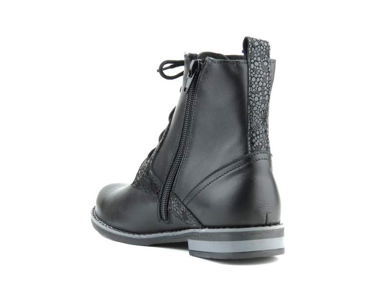 Botki damskie HELIOS 705, czarne