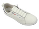Buty sportowe damskie na wiosnę i lato - VENEZIA G091LEWIOSP006, białe