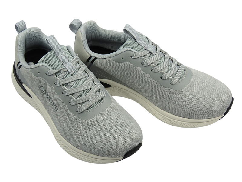 Sportowe buty męskie sznurowane szare Inblu IU-30