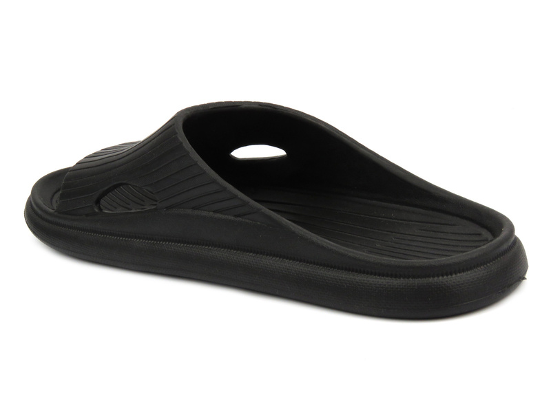 Klapki damskie - Realpaks G-101,czarne