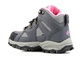 Trekkingi, buty zimowe dziecięce z membraną - VEMONT 5A6048C, szare