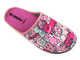 Kapcie damskie na prezent - INBLU GF-12, różowe w pieski