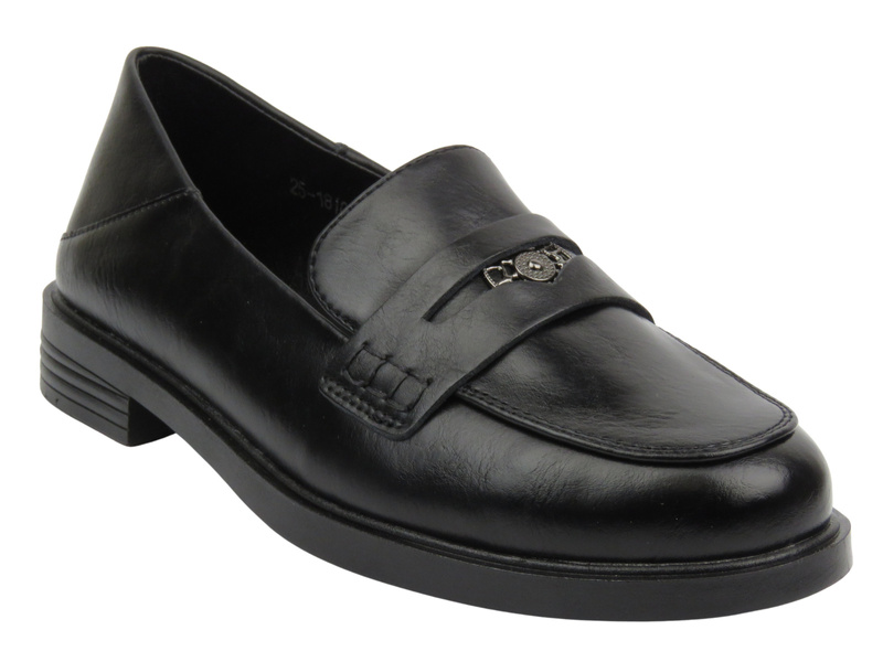 Eleganckie Mokasyny Damskie Vinceza 18100, Czarne
