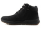 Ciepłe trzewiki męskie sportowe - AMERICAN CLUB CY70/22, czarne