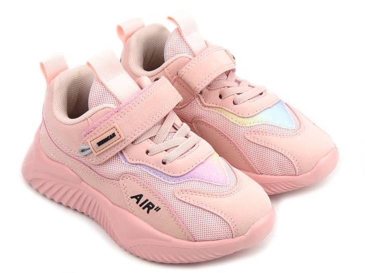 Sneakersy, buty sportowe dla dziewczynki - AMERICAN CLUB BS 22/22. różowe