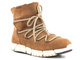 Śniegowce, eskimoski damskie - GEOX Amphibiox J26APC, brązowe