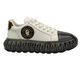 Nowoczesne sneakersy męskie białe JOHN DOUBARE CC2881