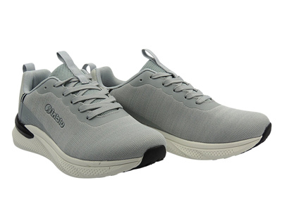 Sportowe buty męskie sznurowane szare Inblu IU-30