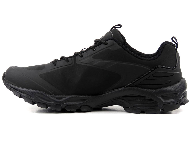 Trekkingi męskie z tkaniną Soft Shell - AMERICAN CLUB HL 16/21, czarne