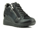 Czarne buty damskie sportowe na koturnie - INBLU IN000243