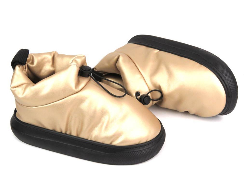 Eskimoski, mukluki, buty damskie - Venezia AND31, złote