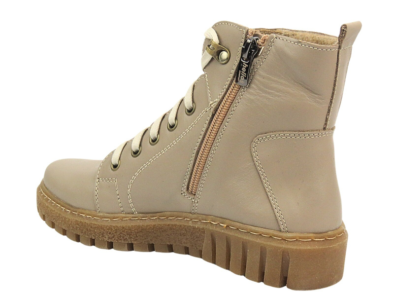 Trapery damskie ocieplane Helios Komfort 577, cappucino