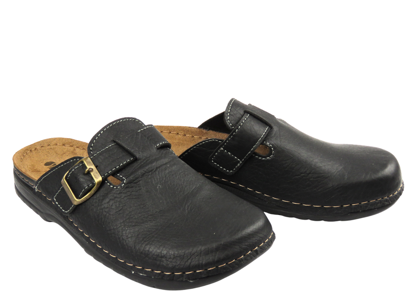 Klapki męskie INBLU 35-24 , czarne