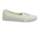 Trampki damskie a la balerinki - Lee Cooper 25-31-3447L, białe