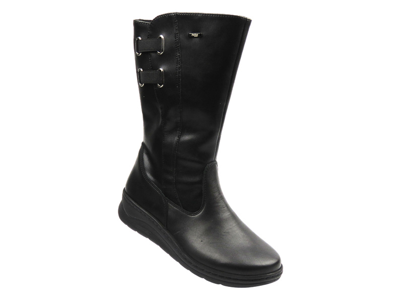 Wygodne botki damskie Helios Komfort 784, czarne