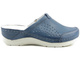 Wygodne klapki damskie, chodaki - HELIOS Komfort 281, granatowe