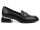 Eleganckie mokasyny damskie Vinceza 58162, czarne
