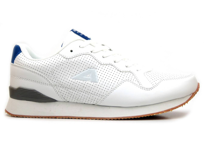 Buty męskie sportowe - American Club FH21/22, białe