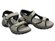Sportowe sandały damskie Dr Brinkmann Trekking 710205-81, szare