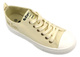 Trampki damskie na platformie - Lee Cooper LCW-24-44-2464L, beżowe