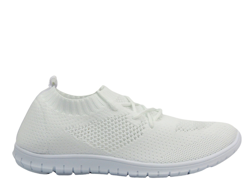 Półbuty damskie sportowe, zdrowotne NEWS 9TX02-1020, białe