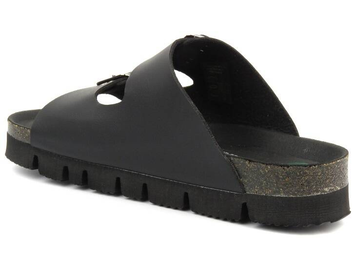 Klapki damskie - Dr Brinkmann Bonillo 700560-01, czarne