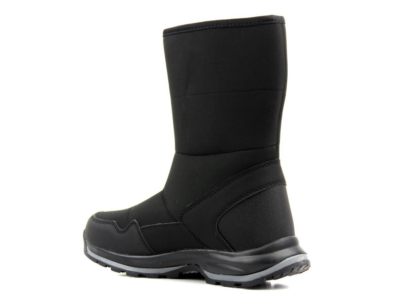 Śniegowce damskie na rzepy - DK TECH Aqua Soft Shell 2182, czarne