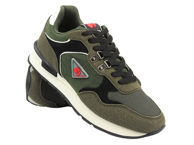 Sznurowane buty sportowe męskie zielone Inblu IU-16