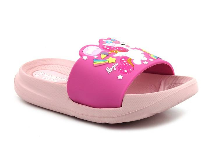 Klapki dziecięce dziewczęce American NH 64/23, różowe