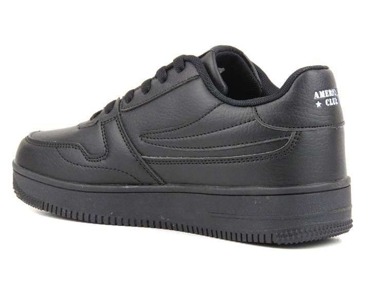 Buty młodzieżowe sportowe AMERICAN CLUB FH 57/23, czarny