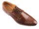 Półbuty męskie wizytowe ROSSI 477, brązowe