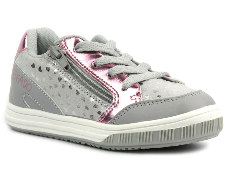 Buty dziecięce sportowe, adidasy Befado 514Y003, szare