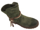 Botki Damskie, Workery - Potocki 24-54305 Zielone Na Zamek