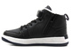 Buty zimowe dziecięce z grubym polarem - AMERICAN CLUB ES104/22, czarne