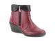 Botki damskie HELIOS 702, czerwone