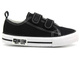 Trampki dziecięce, buty sportowe na rzep - Big Star  LL374011, czarne