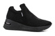 Buty damskie sportowe wsuwane - INBLU IN001310, czarne