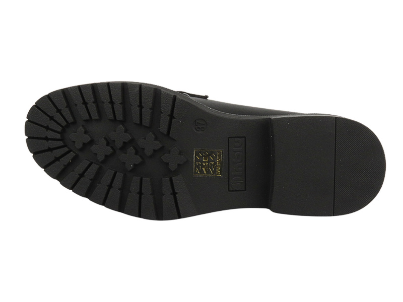 Półbuty, mokasyny damskie czarne Inblu IC-23