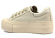 Trampki damskie na platformie - Lee Cooper LCW-24-31-2181, beżowe