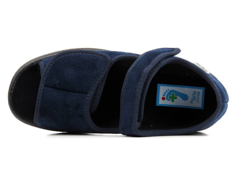 Sandały damskie profilaktyczno-zdrowotne Befado dr Orto 989D004, granatowe