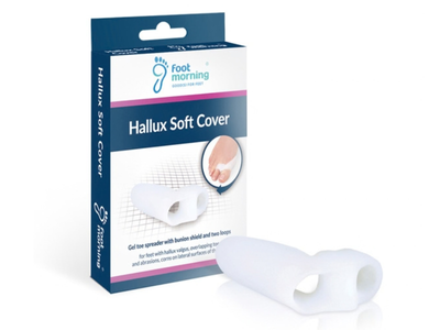 HALLUX SOFT COVER – żelowy separator na haluksy z osłoną i dwoma pierścieniami