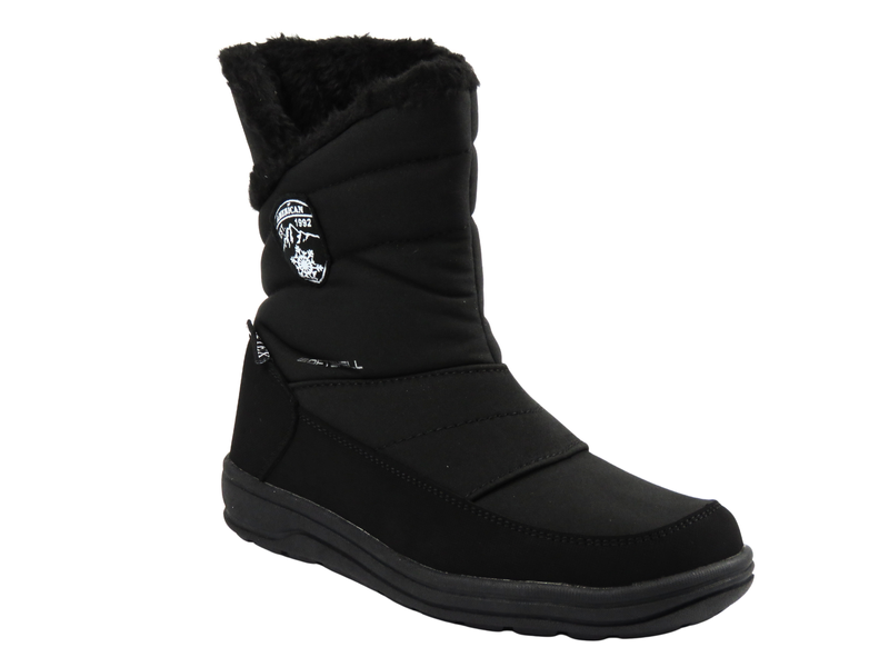 Damskie śniegowce AMERICAN CLUB SN56/25, czarne