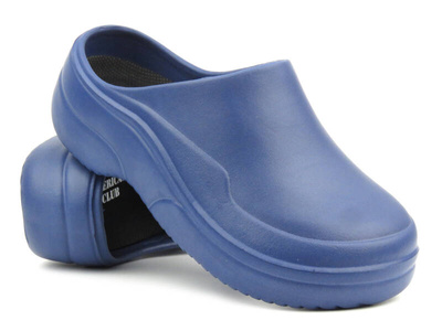 Klapki damskie clogsy - AMERICAN CLUB NH 73/24, granatowe