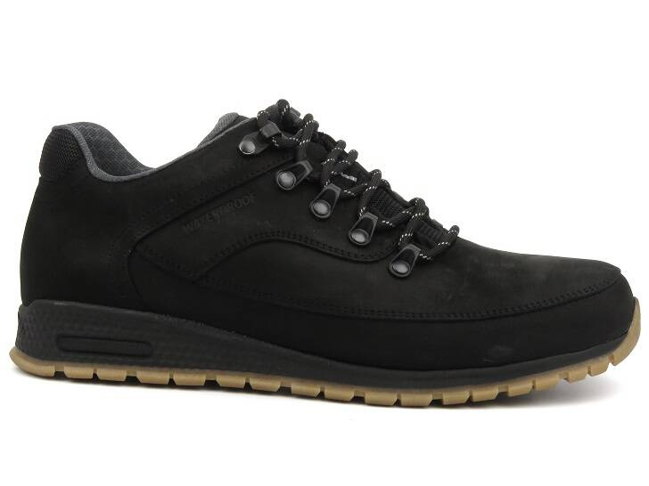 Trekkingi męskie z membraną WATERPROOF - TAPI C-9185,czarne