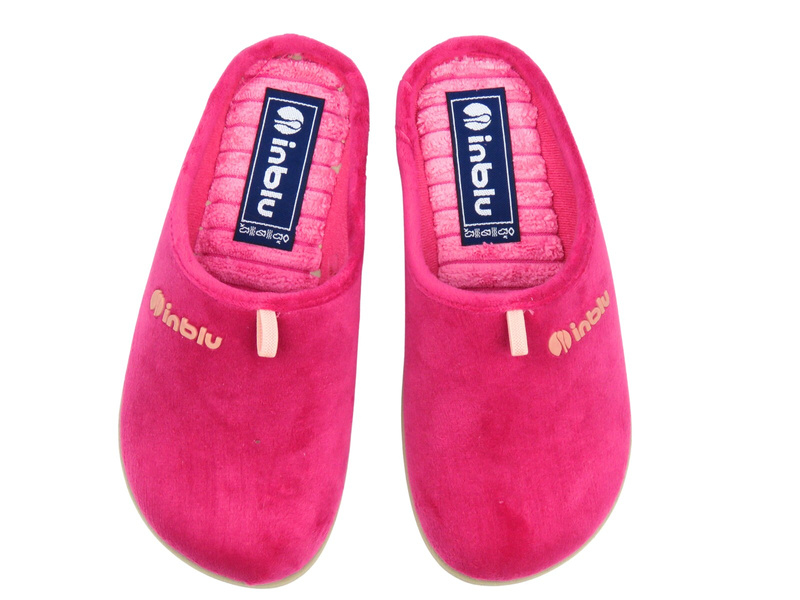 Kapcie Damskie INBLU ET-37 Różowe Wsuwane