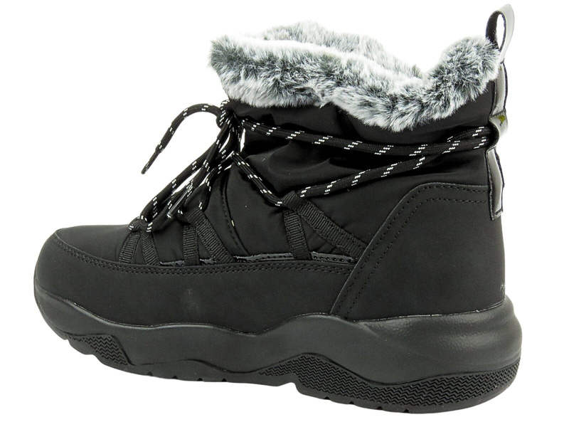 Trapery, śniegowce damskie sportowe - LEE COOPER LCJ-24-03-3063L, czarne